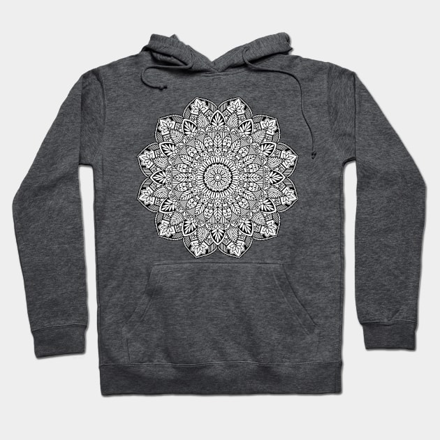 mandala 3 Hoodie by mandala leasing